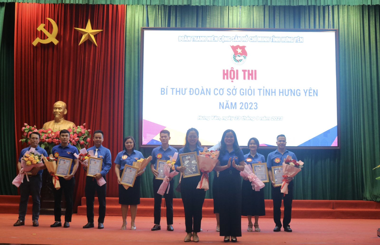 HỘI THI BÍ THƯ ĐOÀN CƠ SỞ GIỎI TỈNH HƯNG YÊN NĂM 2023