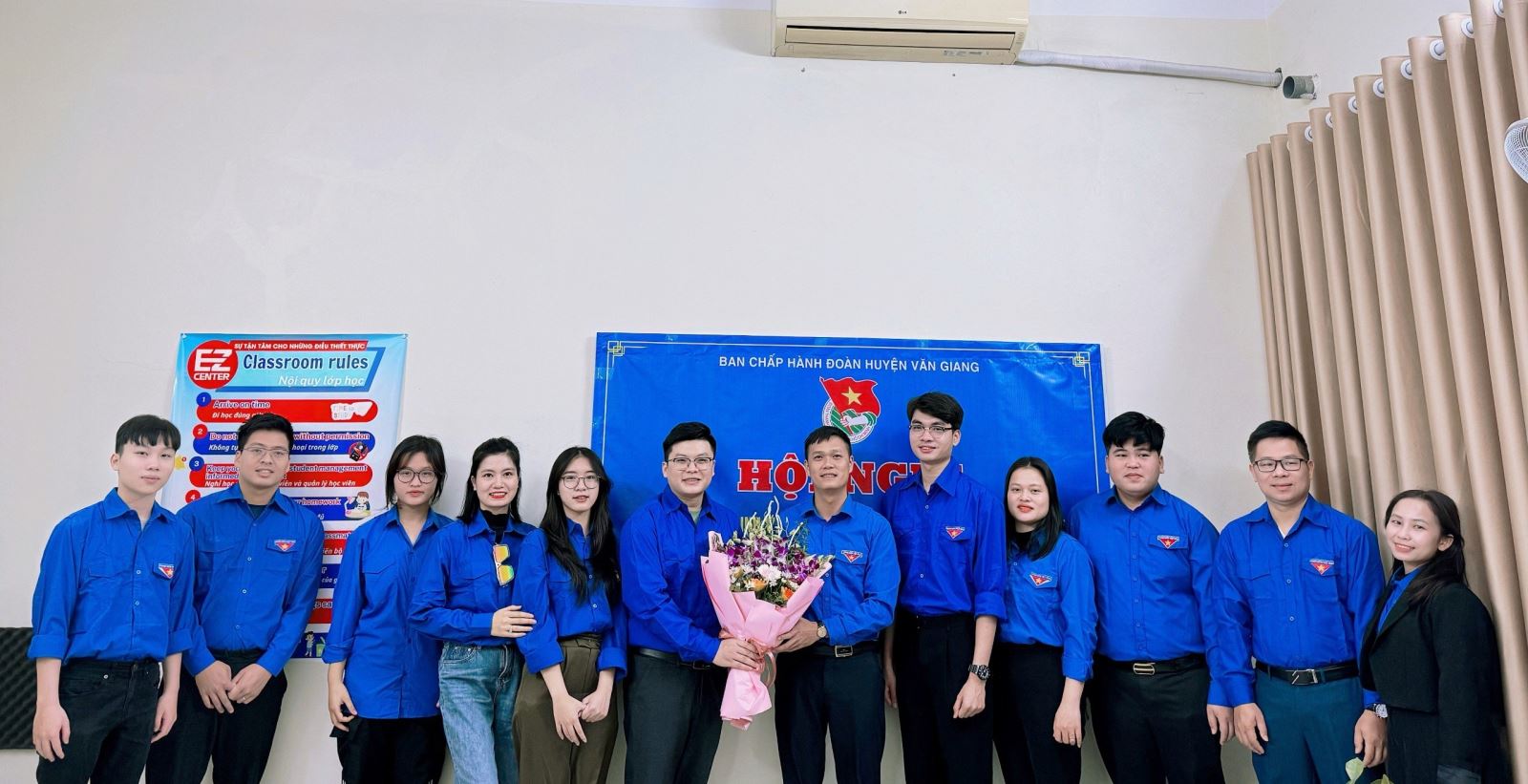 Huyện đoàn Văn Giang thành lập Chi đoàn Công ty cổ phần đầu tư và phát triển giáo dục M.I.T Việt Nam