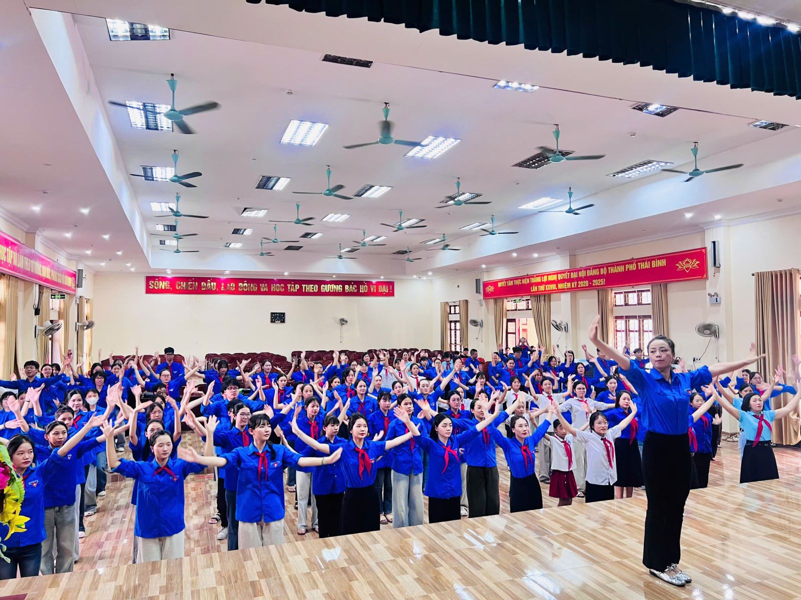 Đoàn phường Trần Lãm tập huấn nghiệp vụ công tác Đoàn - Hội - Đội năm 2026